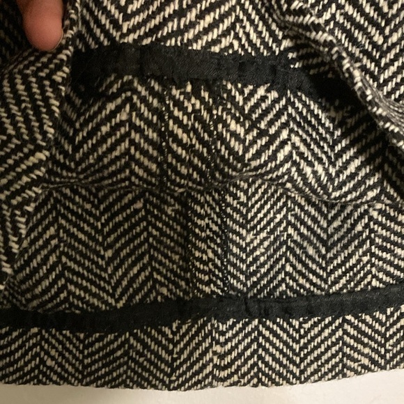 Vintage herringbone pencil skirt handmade 1950’s - Picture 6 of 8